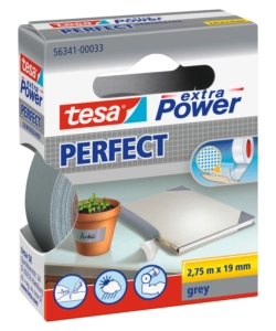 NASTRO ADESIVO "EXTRA POWER" COLORE GRIGIO, 2,75 MT X 19 MM - TESA